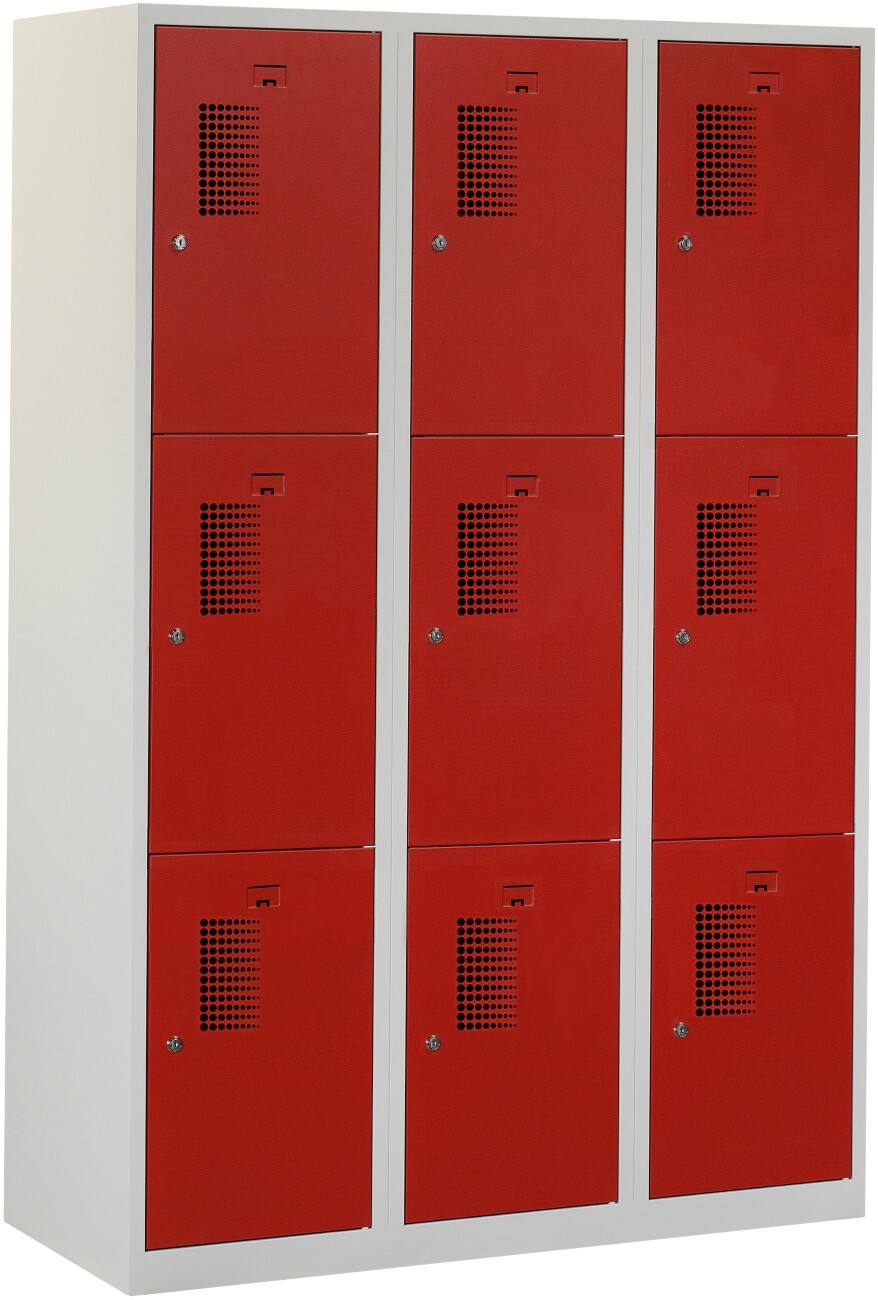 Locker NHT 180-3.9 Grijs, rood nht 180-3.9 ceha nht18039v7035300