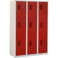 Locker NHT 180-3.9 Grijs, rood nht 180-3.9 ceha nht18039v7035300