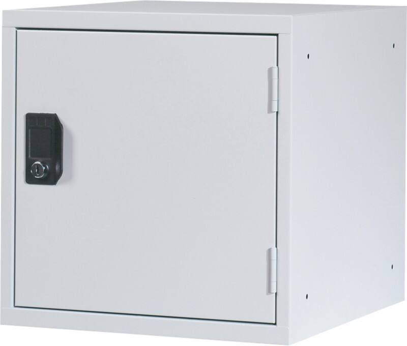 Ceha Metaal Kluisje 1 Deur Cilinderslot 450 x 450 x 450 mm Grijs