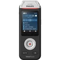 Philips Audiorecorder DVT2110 Zwart, zilver MP3/PCM 8 GB