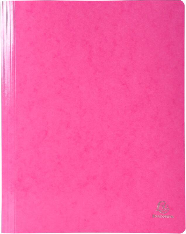 Exacompta Snelhechtermappen 380808B Roze Geplastificeerd karton 24 x 32 cm 25 Stuks