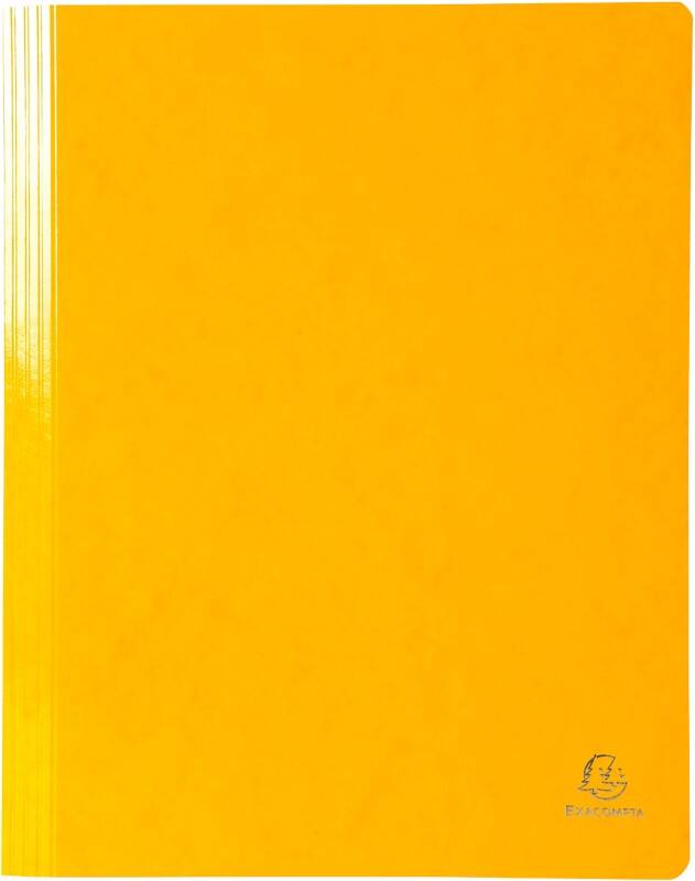 Exacompta Snelhechtermappen 380804B Geel Geplastificeerd karton 24 x 32 cm 25 Stuks