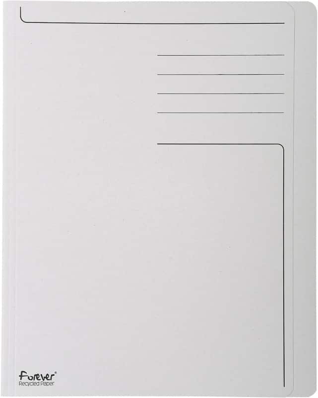 Exacompta Forever Young Dossiermap A4 Grijs Manila 100% gerecycled 280 g/m² 100 Stuks