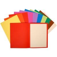 Exacompta Flash Dossiermap A4 Kleurenassortiment Manila 100% gerecycled 220 g/m² 100 Stuks