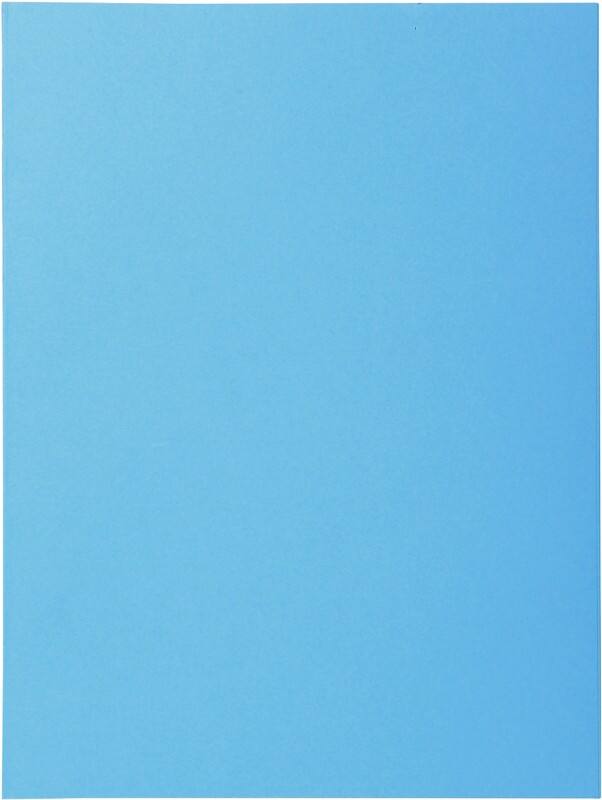 Exacompta Super Dossiermap A4 Blauw Karton 160 g/m² 500 Stuks