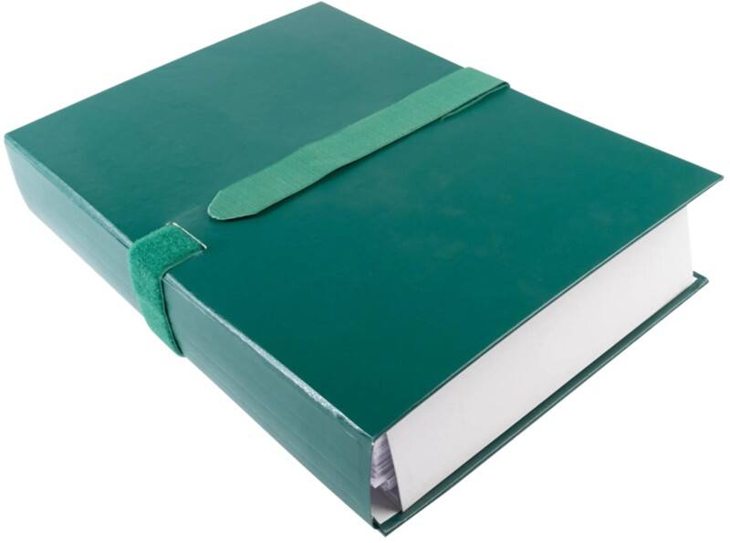 Exacompta Sorteermap 633E A4 Balacron 24 (B) x 32 (H) cm Donkergroen 10 Stuks