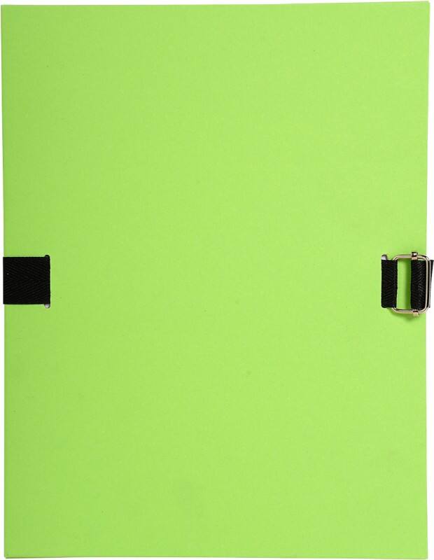 Exacompta Mappen met uitrekbare rug 38003H Lichtgroen Karton 24 x 32 cm 10 Stuks
