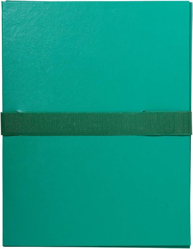 Exacompta Mappen met uitrekbare rug 2643E Groen Balacron 24 x 32 cm 10 Stuks