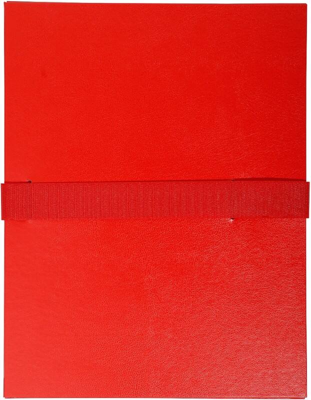 Exacompta Mappen met uitrekbare rug 2645E Rood Balacron 24 x 32 cm 10 Stuks