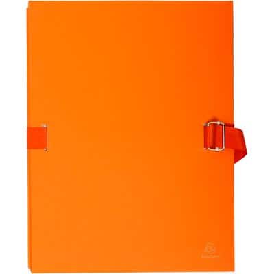 Exacompta Sorteermappen 223245E Oranje Karton bedekt met papier 24 x 32 cm 10 Stuks