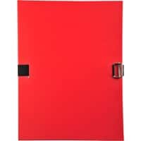 Exacompta Sorteermappen 30109H Rood Gerecycleerd Karton 24 x 32 cm 10 Stuks