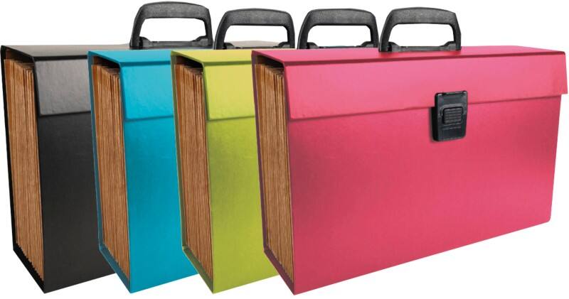 Exacompta Sorteermappen 58420E Kleurenassortiment Balacron 38,5 x 25 cm 4 Stuks