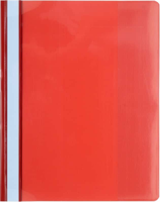 Exacompta Snelhechters 439903B Rood PVC 24 x 31 cm 10 Stuks