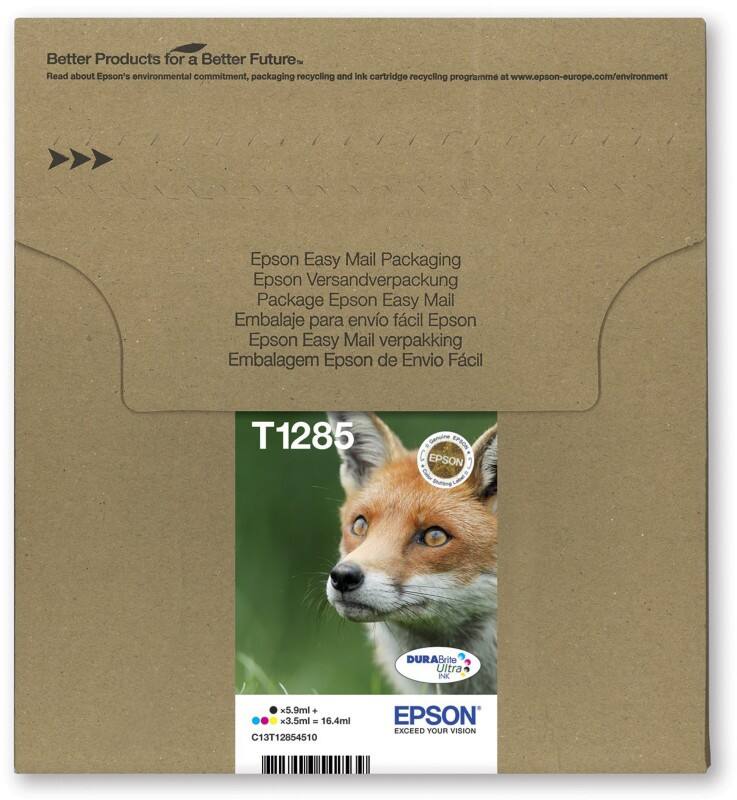 Epson C13T12854511 Origineel Inktcartridge C13T12854511 Zwart, cyaan, magenta, geel Multipack 4 Stuks