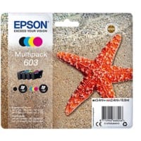 Epson 603 Origineel Inktcartridge C13T03U64010 Zwart, cyaan, magenta, geel Multipack 4 Stuks