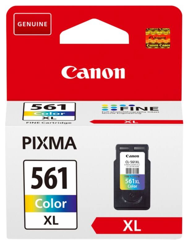Canon CL-561XL Origineel Inktcartridge Cyaan, magenta, geel