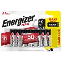 Energizer Batterij Max AA 2850 mAh Alkaline 1.5 V 12 Stuks