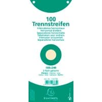 Exacompta Tabbladen Speciaal Beige Karton 2 Gaten 13375B 1200 Stuks