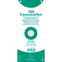 Exacompta Tabbladen Speciaal Grijs Karton 2 Gaten 13385B 1200 Stuks