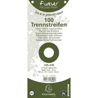 Exacompta Forever Young Tabbladen Speciaal Wit Karton 2 Gaten 13405B 1200 Stuks