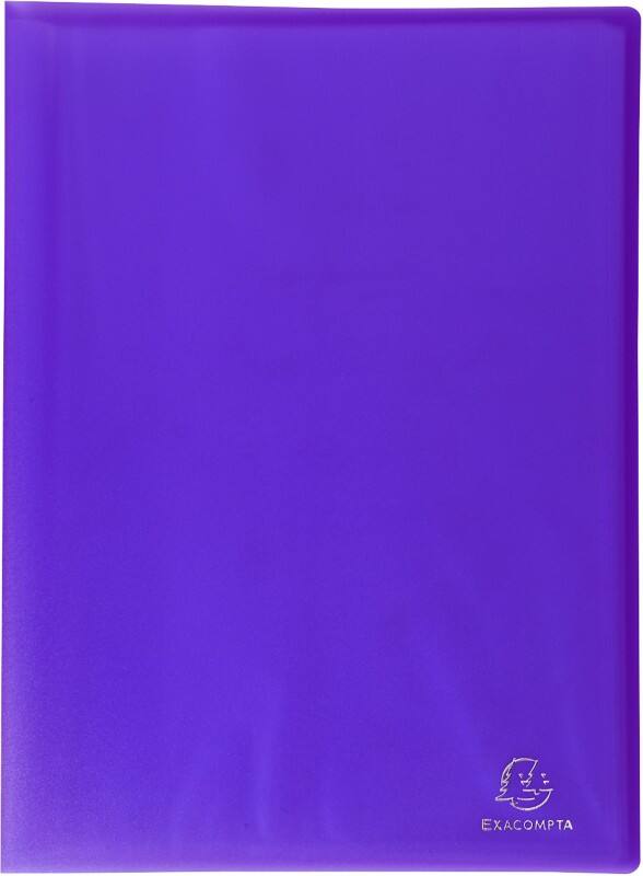 Exacompta Showalbum 85366E A4 Paars 30 hoezen 12 Stuks