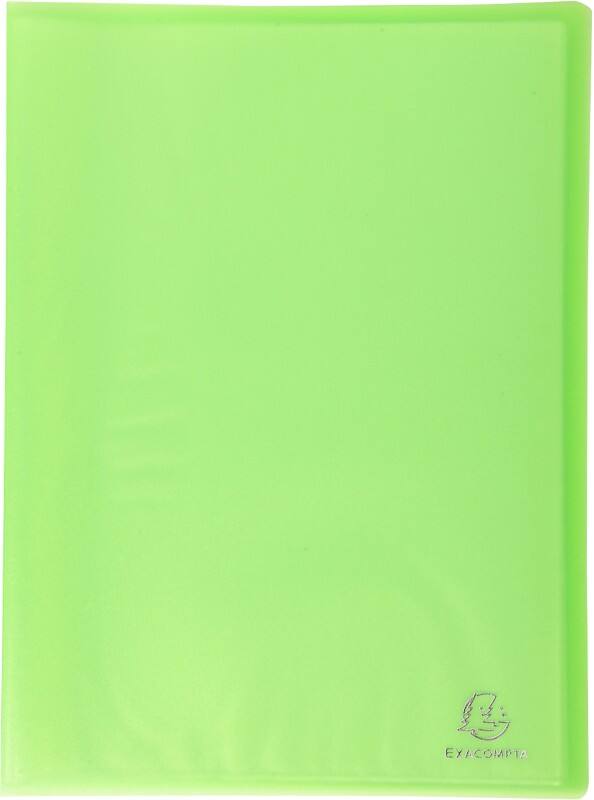 Exacompta Showalbum 85463E A4 Groen 40 hoezen 12 Stuks