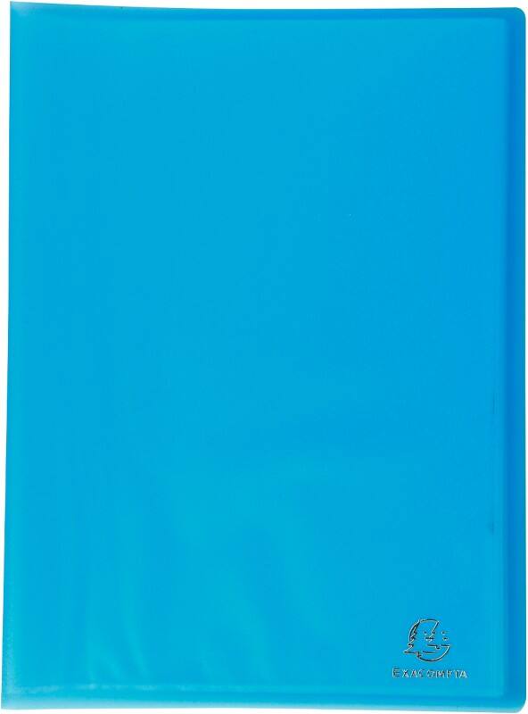 Exacompta Showalbum 85468E A4 Turquoise 40 hoezen 12 Stuks
