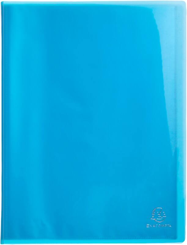 Exacompta Showalbum 85772E A4 Lichtblauw 30 hoezen 12 Stuks