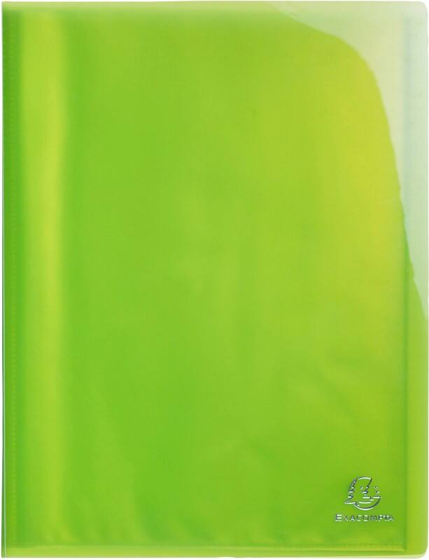 Exacompta Showalbum 85873E A4 Lime 40 hoezen 12 Stuks
