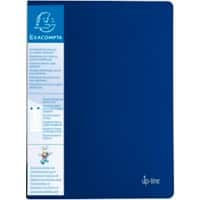 Exacompta Showalbum 88302E A4 Blauw 30 hoezen 12 Stuks