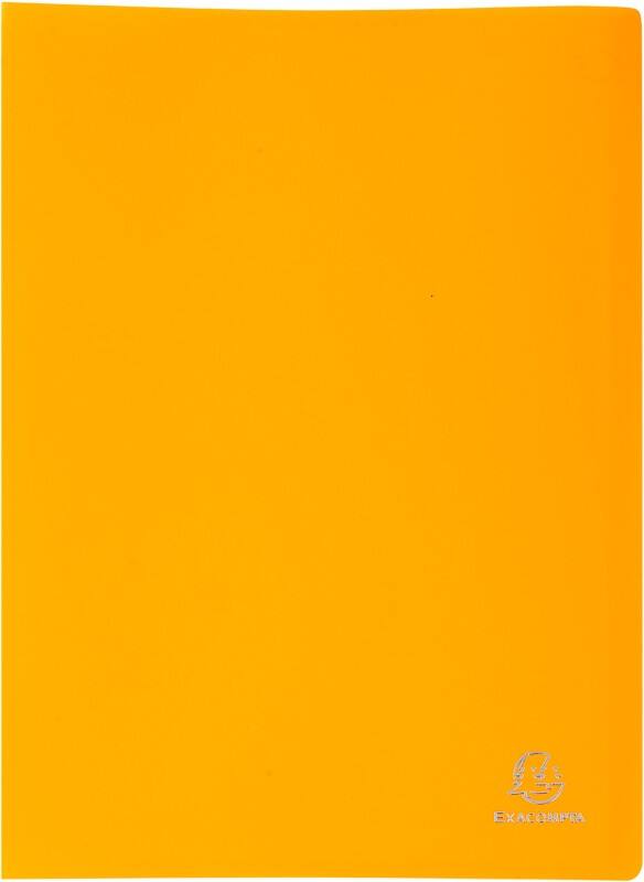 Exacompta Showalbum 85109E A4 Geel 100 hoezen 8 Stuks