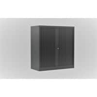 Ceha Roldeurkast Metaal 2 Planken Afsluitbaar 1.000 x 450 x 1.050 mm Antraciet