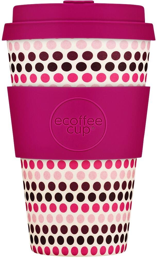 Ecoffee Cup Koffiebeker Polka 400 ml Kleurenassortiment