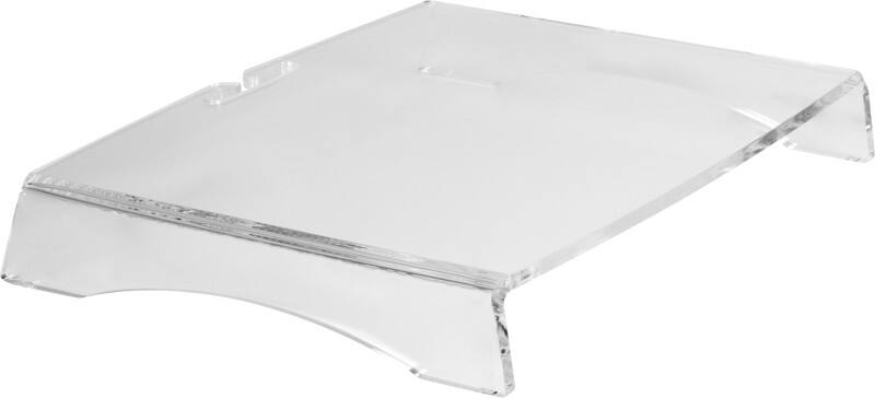 BakkerElkhuizen Monitorstandaard Q-riser 50 Transparant