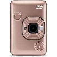 Fujifilm Hybrid Polaroidcamera Instax Mini LiPlay Blush goud