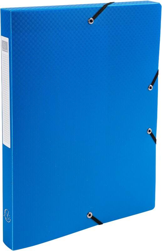 Exacompta Archiefdoos 59682E Blauw Polypropyleen 25 x 33 cm 8 Stuks