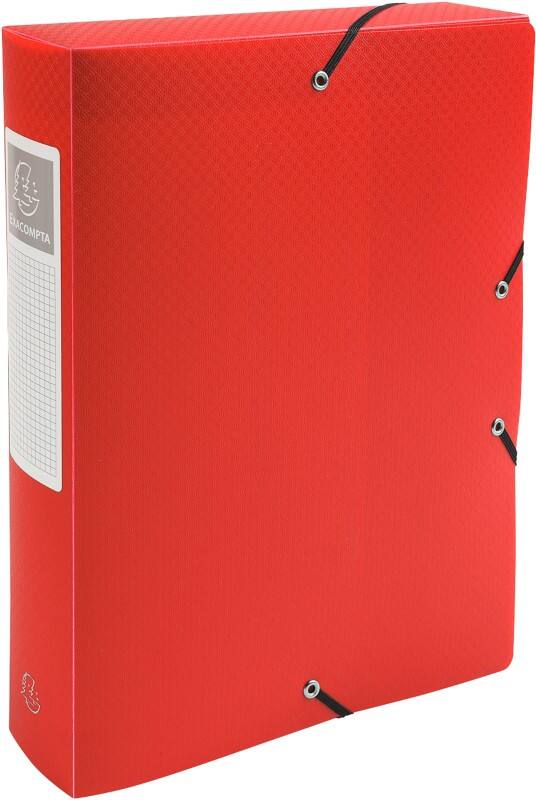 Exacompta Archiefdoos 59885E Rood Polypropyleen 25 x 33 cm 8 Stuks