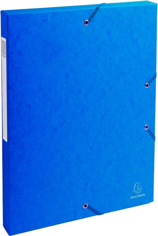 Exacompta Archiefdoos 50302E Blauw Glanzend karton 25 x 33 cm 8 Stuks
