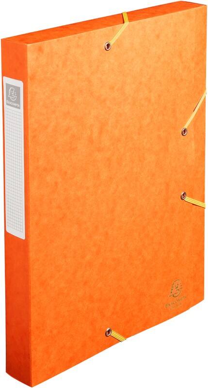 Exacompta Archiefdoos 14017H Oranje Glanzend karton 25 x 33 cm 10 Stuks