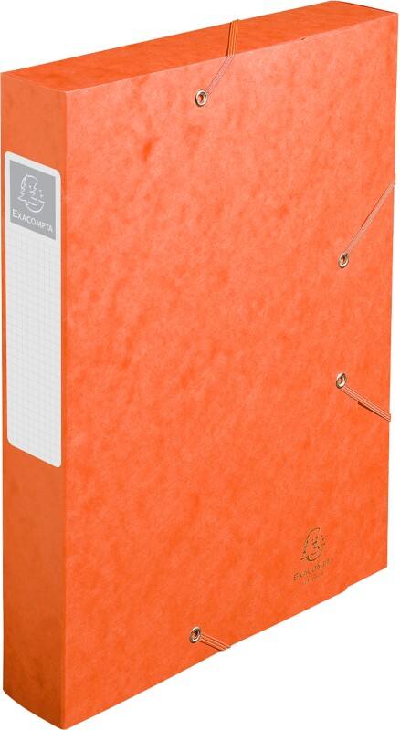 Exacompta Archiefdoos 16017H Oranje Geplastificeerd karton 25 x 33 cm 10 Stuks