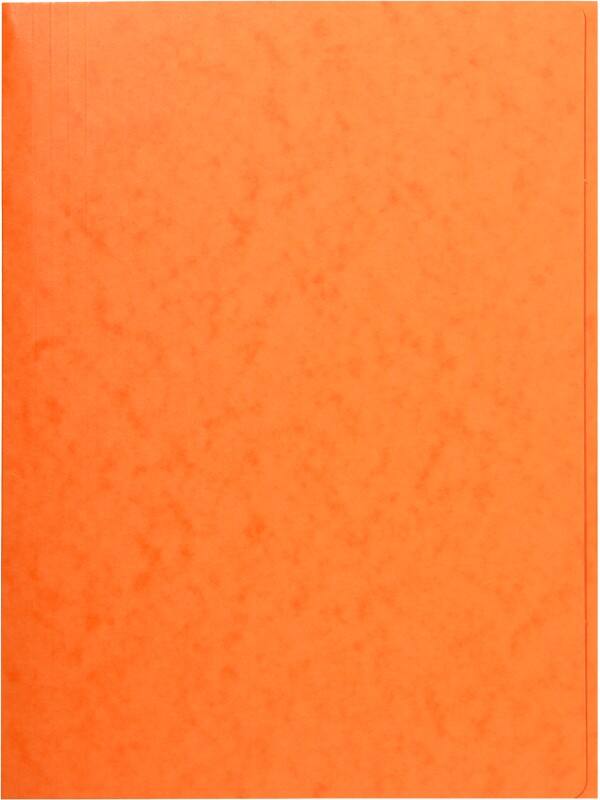 Exacompta 3-flap mappen 56409E Oranje Geplastificeerd karton 24 x 32 cm 25 Stuks