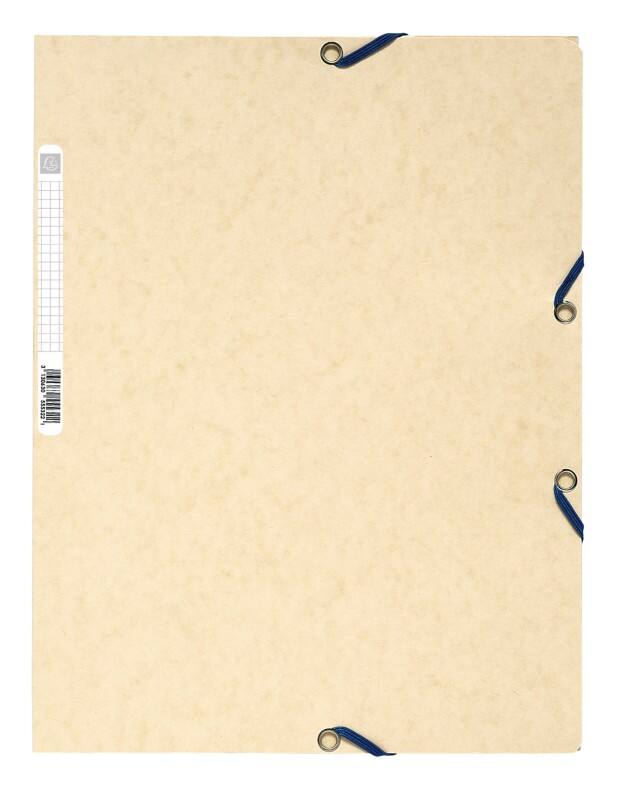 Exacompta 3-flap mappen 55532E Ivoor Manila karton 24 x 32 cm 25 Stuks