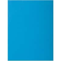 Exacompta 2-flap mappen 216019E Blauw Karton 24 x 32 cm 250 Stuks