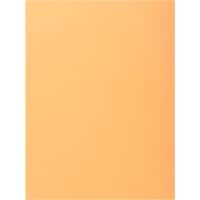 Exacompta 1-Flap map 339002E Licht oranje Karton 24 x 32 cm 250 Stuks