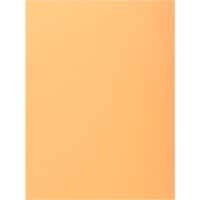 Exacompta 1-Flap map 339002E Licht oranje Karton 24 x 32 cm 250 Stuks