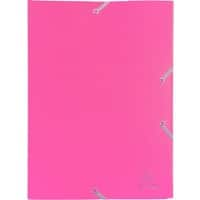 Exacompta 3-Flap map 55920E Fuchsia Polypropyleen 24 x 32 cm 30 Stuks