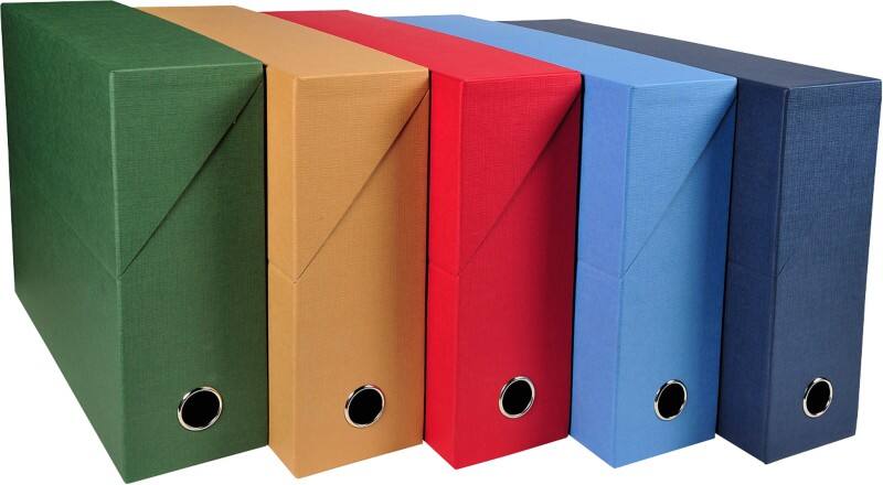 Exacompta Archiefdoos 89520E Kleurenassortiment Karton 25 x 33 cm 5 Stuks