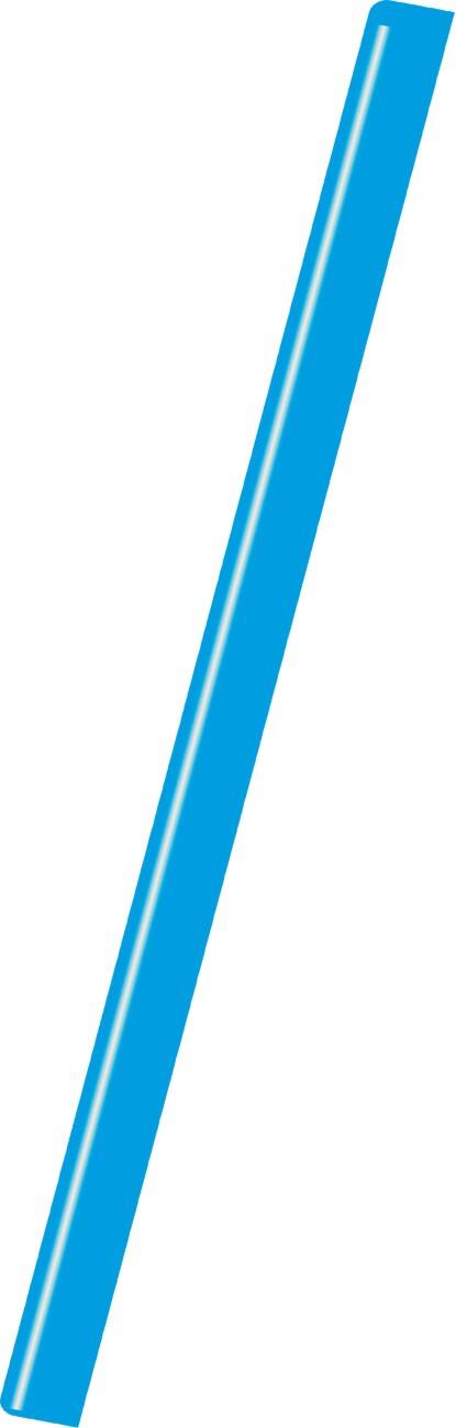 Exacompta Klemruggen 697083E Blauw PVC 0,6 x 29,7 cm 25 Stuks