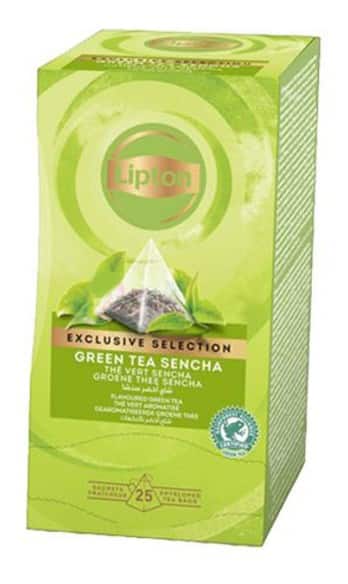 Lipton Exclusive Selection Groene thee Sencha 25 Stuks à 2 g