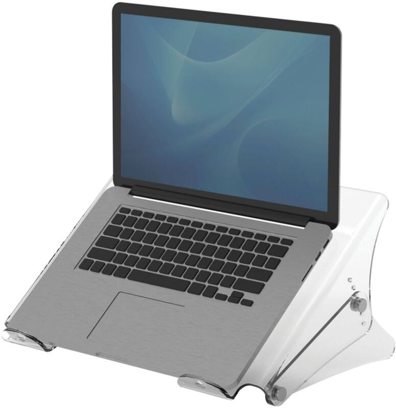 Fellowes Laptopstandaard Clarity Transparant
